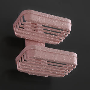 <span class=keywords><strong>Porte</strong></span>-<span class=keywords><strong>savon</strong></span> <span class=keywords><strong>sans</strong></span> perçage salle de bain <span class=keywords><strong>porte</strong></span>-<span class=keywords><strong>savon</strong></span> en plastique avec vidange eau mur <span class=keywords><strong>porte</strong></span>-<span class=keywords><strong>savon</strong></span> organisateur accessoires de salle de bain - Product Image 4