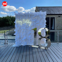 3ft 4ft Giant Mirror Gold Acrylic Marquee Stand 0-9 for 30th 40th 50th Birthday Party Decorations Anniversary Supplies