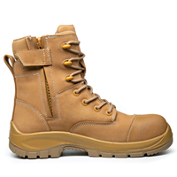 Zstep bottes de sécurité coupe haute design marque bottes unsex chaussures de sécurité rock coq acier orteil PU et caoutchouc