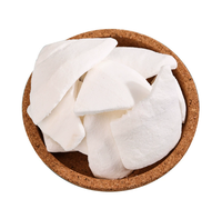 Vente en gros de copeaux de noix de coco séchés 1 kg, fruits secs croustillants, gros morceaux de chair de noix de coco séchée en provenance de Thaïlande