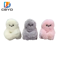 CBYD Peluche hibou électrique à bas prix, parlante, chantante, à tête oscillante, adorable, breloque de sac, porte-clés, robot pour filles