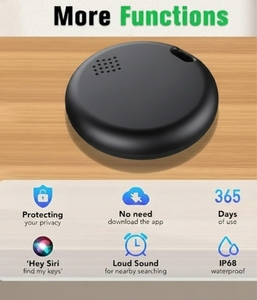 Localizzatore di Oggetti Bluetooth Portatile Certificato MFi Compatibile con <span class=keywords><strong>Apple</strong></span> Find My Solo per iOS, Localizzatore di Chiavi per Borse, Portafogli, Bagagli - Product Image 2