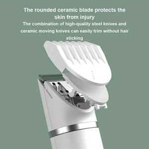 ชุดตัดแต่งขนสัตว์เลี้ยงแบบ4ใน1พับได้ไร้สายแบบพกพาชาร์จไฟได้ชุดกรรไกรตัดขนสัตว์เลี้ยงแมวสุนัข - Product Image 4