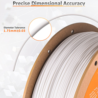 ERYONE Filament PP blanc Filament polypropylène impression 3D Filament 1.75mm 900 g/rouleau impression 3D fil plastique approvisionnement d'usine