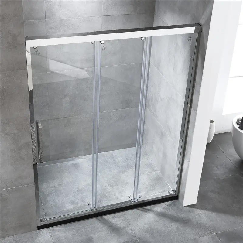 Bloc douche pliable, Style ouvert, écran de douche, 3 portes pour petite taille, en chine