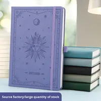 Ensemble de coffret cadeau pour cahier en simili cuir à sangle A5 transfrontalière bloc-notes de bureau d'affaires cadeau de réunion annuelle d'entreprise 100 feuilles