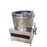Nouvelle Machine à Plumer les Poulets en Acier Inoxydable, Vente Chaude, Automatique pour 4-5 Poulets, Idéale pour l'Élevage Commercial et les Restaurants