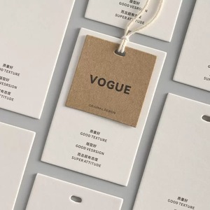 Étiquette de marque personnalisée pour vêtements de sport, vêtements de yoga, étiquettes de vêtements avec cordon, vente en gros, fabricant, source directe - Product Image 1