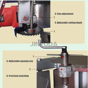 Máquina de apertura de cáscara de coco, máquina de apertura de coco verde fresco - Product Image 5