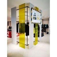 Farbenfrohe Dekorative Glaspaneele in Maßanfertigung Kunstplatten für Ausstellungsstände Showroom-Display Hintergrundwand
