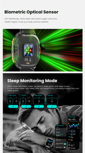 VALDUS AMOLED Montre intelligente à écran rond Support GPS Sommeil Surveillance de la fréquence cardiaque Altitude Pression barométrique <span class=keywords><strong>VG46</strong></span> Pro Montre intelligente - Product Image 3