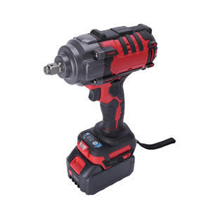 Clé à chocs sans fil puissante 18V, couple de 800 N.m, vitesse à vide de 1600 tr/min, fréquence d'impact, moteur sans balais, entraînement 1/2, bricolage, acier inoxydable - Product Image 6