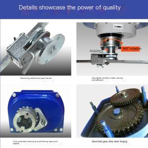 Nuevo Cabrestante Marino <span class=keywords><strong>de</strong></span> Alta Resistencia <span class=keywords><strong>de</strong></span> Bajo Costo, Desplegable, Accionado por Taladro, para Grúas, Carga Nominal <span class=keywords><strong>de</strong></span> 1T-8T - Product Image 3