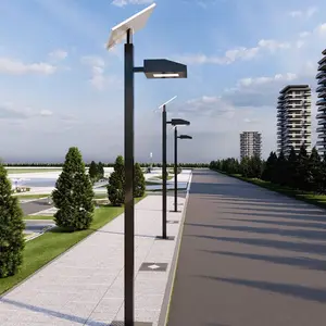 Китай высокое качество энергосберегающее солнечное дорожное освещение IP65 Водонепроницаемый Солнечный уличный свет для улицы