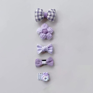 Lot de 5 pinces à cheveux pour petits chiens style dessin animé – Mignonnes barrettes pour Maltese, Yorkshire, Schnauzer, Bichon - Product Image 6