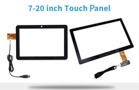 Écran tactile industriel 7-65 pouces, écran tactile capacitif multi-touch pour les solutions d'usine intelligente et de kiosque