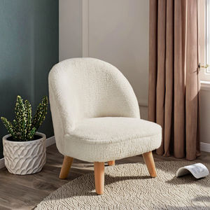 أثاث غرفة المعيشة لينة Boucle تيدي من جلد الغزال الأطفال أريكة كرسي - Product Image 1