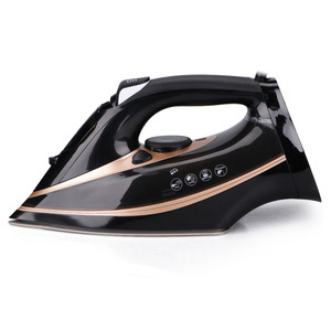 Fer à vapeur électrique 2600W, semelle en céramique, réservoir d'eau 360 ml, pulvérisation d'eau, vapeur verticale, fonction vapeur puissante, auto-nettoyage - Product Image 3