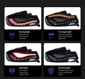 F22 <b>LED</b> Tail <b>Light</b> <b>Red</b> Lens 12V Rear Lamp for New 2 Series 220i 225i F44 F45 F46 Signal CG-FF-TLG267 <b>LED</b> Tail <b>Light</b> for 2 Se - Product Image 2