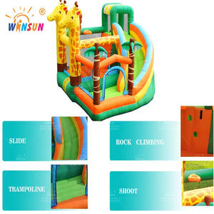 Château gonflable WINSUN, mini château gonflable, château de saut, toboggan aquatique commercial, château gonflable - Product Image 6