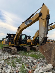 Excavatrice hydraulique sur chenilles longues CAT 320D2L d'occasion, excavatrice de construction de 20 tonnes - Product Image 5