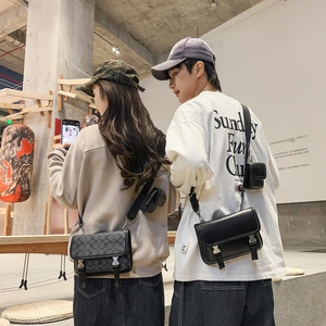 Nouveau Sac Bandoulière Tendance de Marque, Sac à Main Unisexe en PU Imperméable Haut de Gamme avec Fermeture, Sac Messager pour Téléphone Portable - Product Image 5