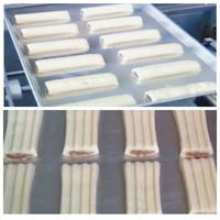 Machine automatique LongYu haute vitesse pour la fabrication de churros, biscuits longs et bâtonnets en spirale (20-80 pièces/min) – Idéale pour les snacks de restaurant fourrés à la farine
