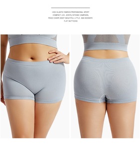 Pantalon de sécurité pour femmes Boxer mince grande taille pour filles pour prévenir l'exposition Stretch Boyshort culotte - Product Image 5