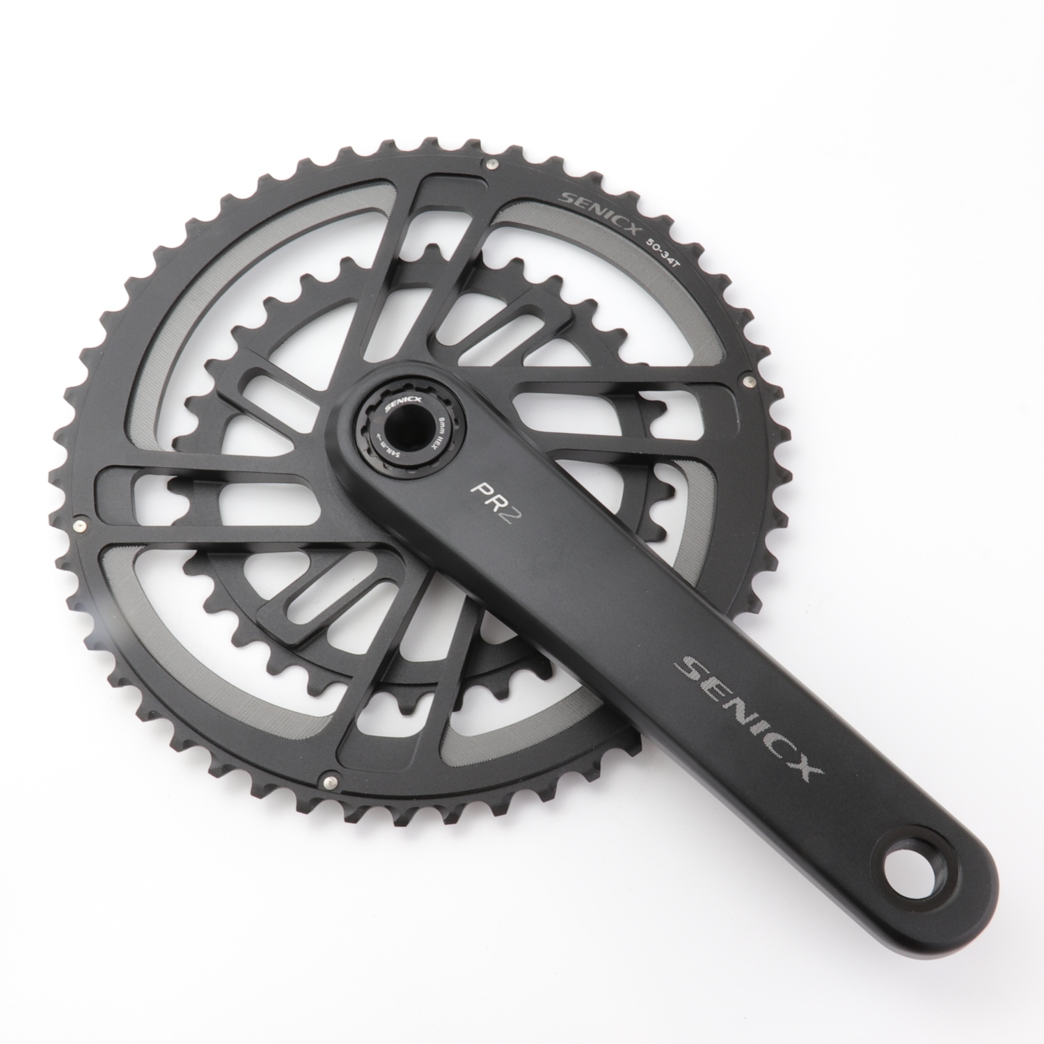 SENICX Road Bike Crankset FC-PR2-A2 50/34T 52/36T Direct Mount 11S