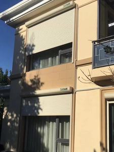 Chất lượng cao cơ giới bão Con lăn màn trập nhôm cửa sổ màn trập với điều khiển từ xa Windproof cho dân cư thương mại - Product Image 4