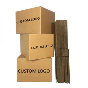 China lieferanten logo bedruckte karton karton verschiffen box well verpackung papier box karton verpackung box