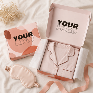 Venta al por mayor de fábrica, gran oferta, diseño gratuito, logotipo personalizado, caja de regalo corrugada tipo avión, ecológica, para ropa, lencería femenina - Product Image 4