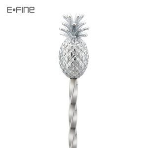Efine các nhà sản xuất kim loại thanh công cụ Cocktail muỗng thép không gỉ Sáng tạo thiết kế mới dứa khuấy thanh muỗng - Product Image 5