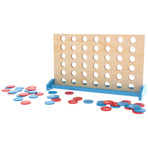 Nature Connect <strong>4</strong> Connect Four <strong>Game</strong> Wooden Garden Four in a <strong>Row</strong> Toys Wooden <strong>Games</strong> Winning Four - Product Image 3