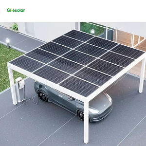 Sistema de Carport Solar Impermeable de Alta Calidad, Paneles Solares de Aluminio Estructural, Diseño Moderno, Carga de Viento de 60m/s, Carga de Nieve de 3KN/m - Product Image 6