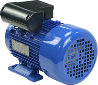 Moteur électrique ML à haute efficacité, monophasé, contrôleur de vitesse, moteur asynchrone AC, 115/120V 50/60Hz 0,25kW, coque en aluminium