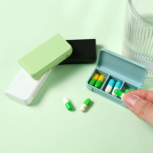 Organizador de Pastillas de Plástico Pequeño con Logotipo Personalizado, Estuche Portátil para Pastillas de 3 Tomas Diarias, Caja de Almacenamiento de Vitaminas al por Mayor para Farmacias - Product Image 4