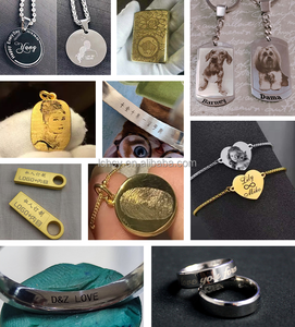 Lightburn Compatible Split 50W 60W <strong>100W</strong> Fiber Laser CNC Marking Machine for Silver <strong>Jewels</strong> with Eco-Friendly Deep Marking DXF/PLT - Product Image 4