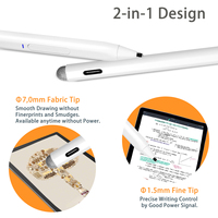 Stylo de tablette à écran tactile magnétique de vente d'usine 4096 stylet à pointe remplaçable sensible à la pression pour Microsoft Surface Pro