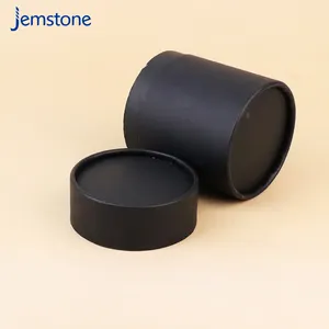 Conception Personnalisée Recyclable Rond Cylindre Carton Écologique Kraft Alimentaire Emballage Tube de Papier
