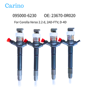 도요타 Corolla 2.2 d 2AD D4D RAV4 용 23670-0R20 디젤 연료 인젝터 095000-6230 095000-7640 095000-6910 095000-7270 OE - Product Image 2