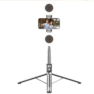 Palo de selfie Fotopro de 1.7m con trípode y luz LED para Tiktok - Product Image 5