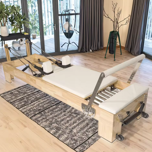 Equipo de Pilates Reformer para Cuerpo Completo, Máquina de Pilates Profesional de Madera para Yoga y Fitness, Cama y Silla para Entrenamiento en <span class=keywords><strong>Casa</strong></span> - Product Image 1