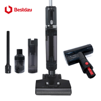 Bestday H40pro Aspirateur intelligent sans fil pour sols humides et secs, nettoyeur de sols à double bordure, auto-nettoyant pour la maison, OEM