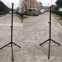 Trépied de sol télescopique Guangbao ZY-LZ008 pour caméra, support mobile extérieur pour reconnaissance faciale et mesure de température, sécurité
