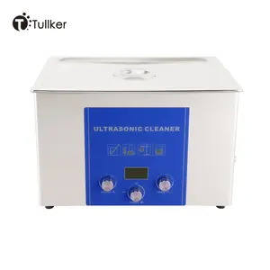 22L Tullker Power Set Heater Timer Car Gear Parts Circuit PCB Degrease Tool Industrial Benchtop Ultrasonic Cleaning Machine