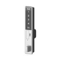 Serrure Intelligente à Quatre Chiffres en Zinc pour Tiroir et Armoire – Sécurité Intérieure Anti-Vol pour Bureau, École, Salle de Sport, Hôtel, Étude, Classement de Documents
