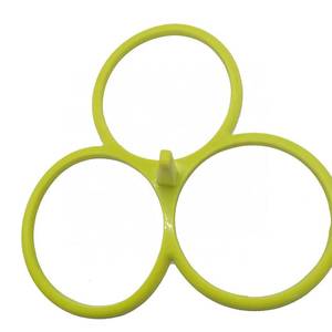 <b>Silicone</b> 3-Hole Pancake Mold Flippin' Frying Shaper Egg <b>Tools</b> for Perfectly Spherical - Product Image 5