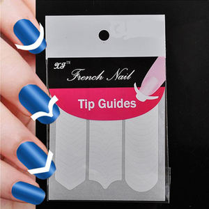 French Smile Strip ing Line Tape Tip Guides Pediküre DIY Nail Art Aufkleber für UV Gel Aufkleber - Product Image 3