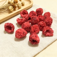 Gedroogde natuurlijke frambozen snack fruit bak ingrediënten hele frambozen chips zuur & zoet zonder suiker
